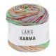 Lang Yarns Karma - 0005 green/lilac/blue
