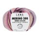 Lang Yarns Merino 200 Bebe color - 385 Pink stripes