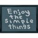 Borduurpakket Enjoy the Simple Things - Permin