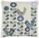 Borduurpakket kussen Vogeltjes grijs-blauw - Pako