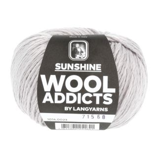 Lang Yarns Wooladdicts Sunshine - 023 silver