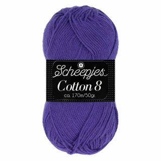 Scheepjeswol Cotton 8 paars 661