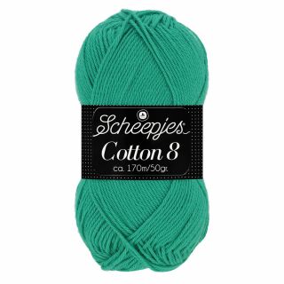 Scheepjeswol Cotton 8 smaragd 723