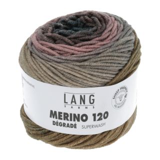 Lang Yarns MERINO 120 Dégradé - 0006