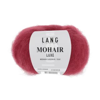 MOHAIR LUXE rood