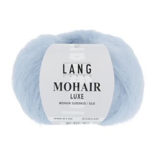 MOHAIR LUXE pastel blauw