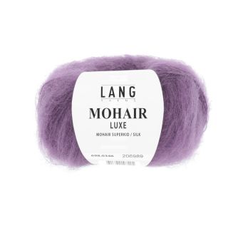 MOHAIR LUXE paars