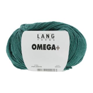 Lang Yarns Omega+ donker turquoise 0078