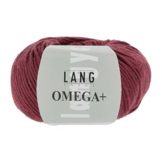 Lang Yarns Omega+ donkerrood