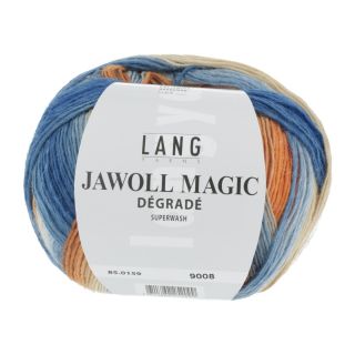 JAWOLL MAGIC DEGRADE orange/beige/blauw