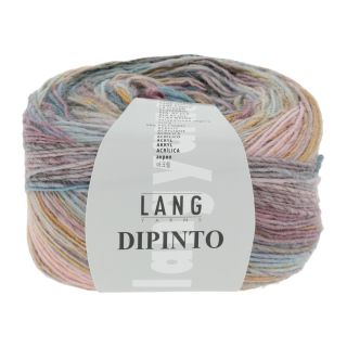 Lang Yarns Dipinto - 0009 rose-geel-turquoise
