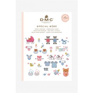 DMC borduurboekje Baby inclusief borduurgaren