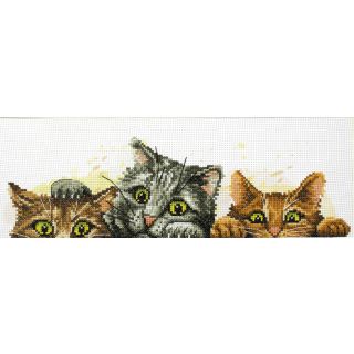 Borduurpakket Curious Kittens - Needleart World