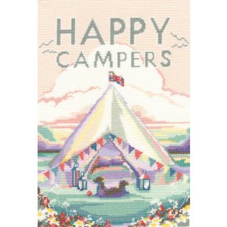Borduurpakket Vintage Camping - Bothy Threads