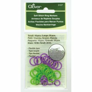 Soft Stitch Ring Markers - Clover