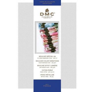 DMC Kleurenkaart borduurgaren - incl nieuwe kleuren