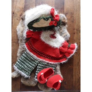 Haakpakket Funny XXL kledingset - Sweety Christmas meisje