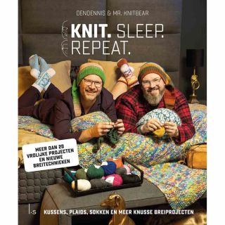 Knit. Sleep. Repeat. - breiboek 