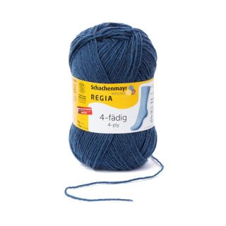 Regia sokkenwol 4-draads indigo 2740 - Schachenmayr